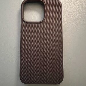 Brown Textured Phone Case - iPhone 13 PRO